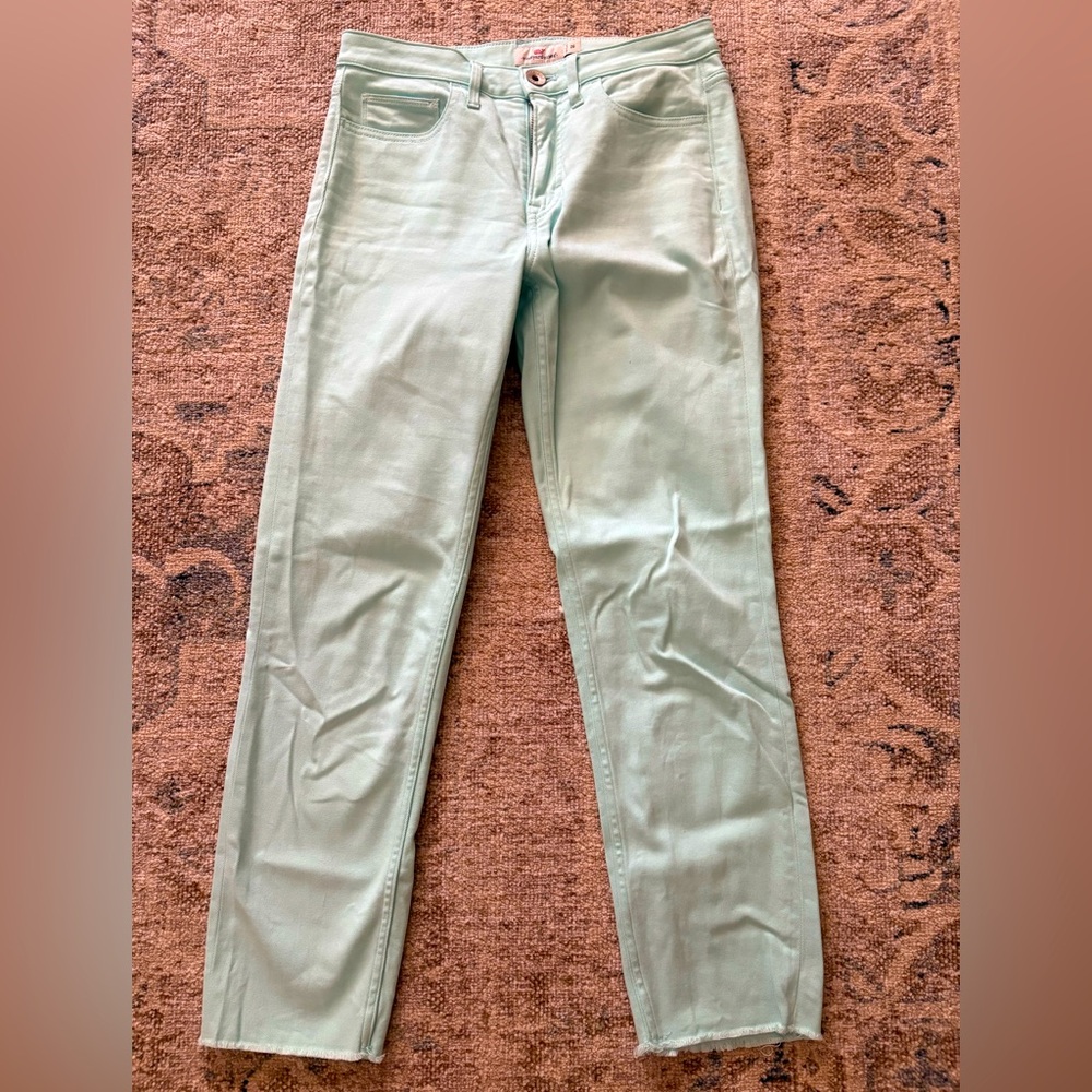 Vineyard Vines Cropped Mint Jeans - 26